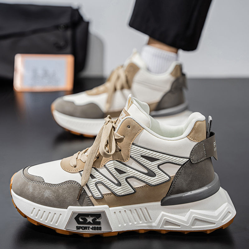 Men'S Fashion Footwear - Thick Sole Trend 2025 New Autumn
