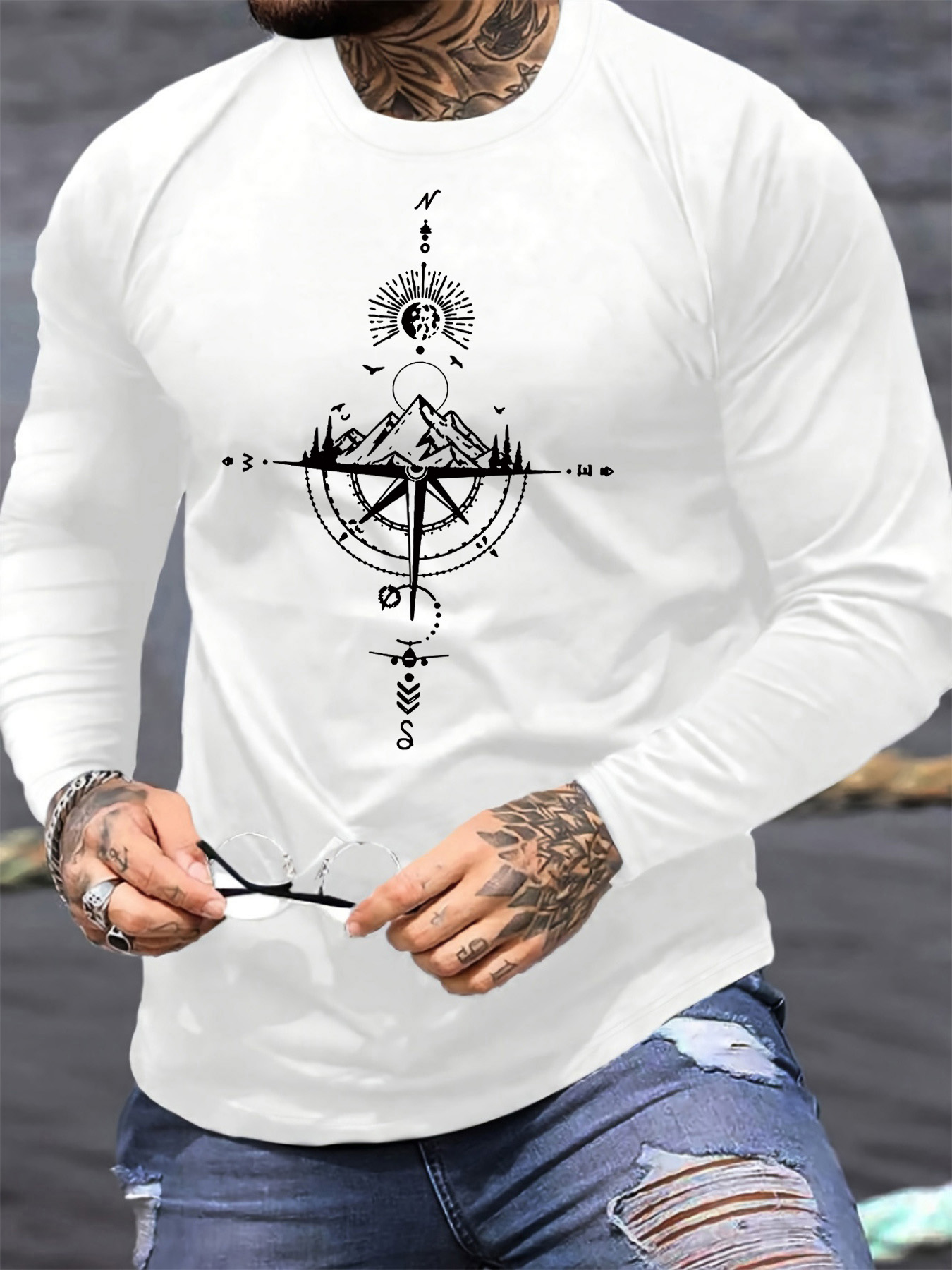 Men'S Fashion Trends - 100% pure cotton men's long sleeved