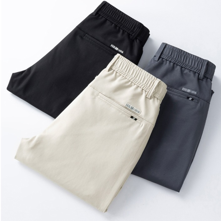 Chino Pants Men - Summer Thin Men's Casual Pants Twill