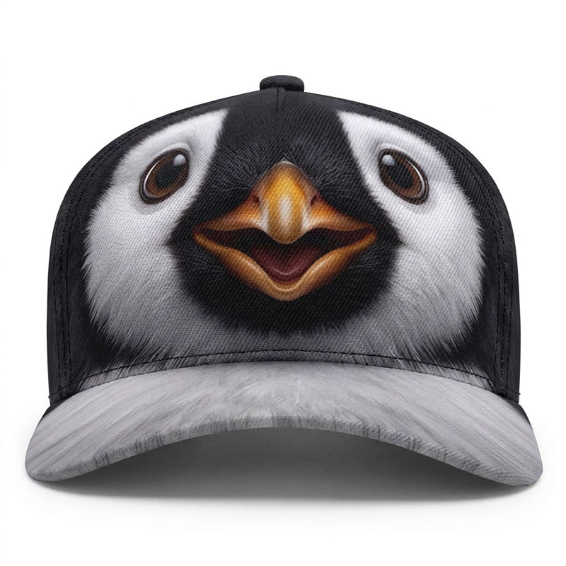 Trucker Hat Cap - Penguin Custom Baseball Caps Pengy Waddles