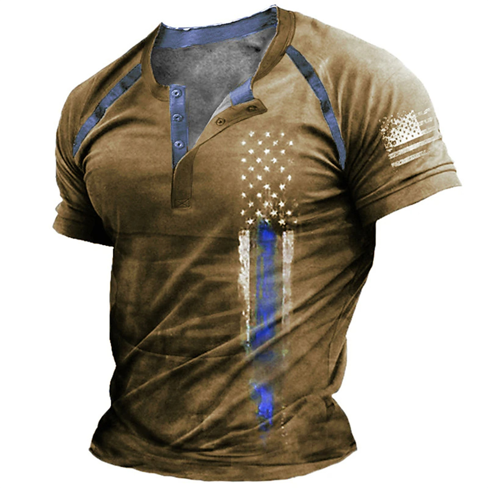 Men'S Fashion Looks - Funny 3D American Flag Print Men's