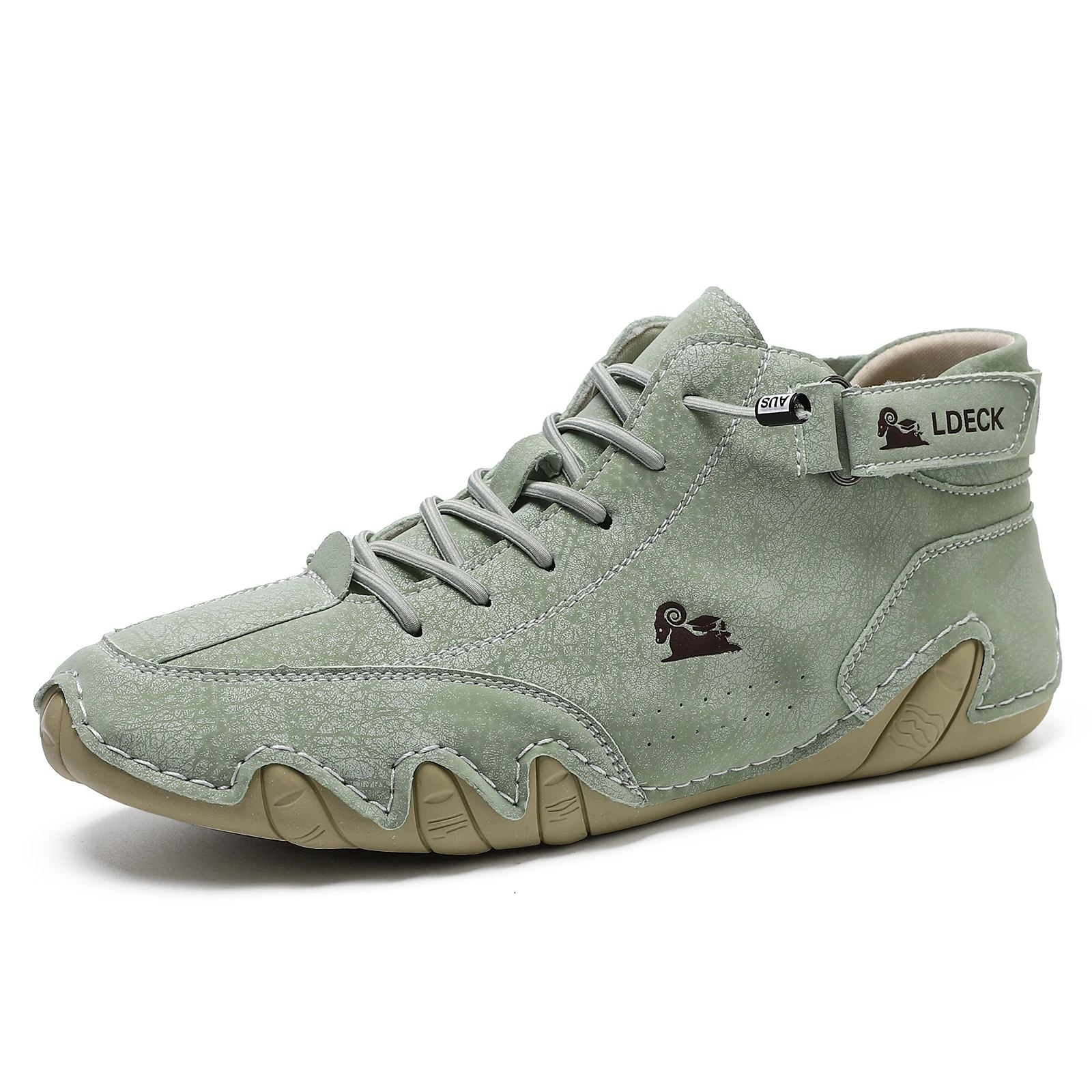 Men'S Fashion Footwear - Men's Genuine Leather Shoes Ankle Boots