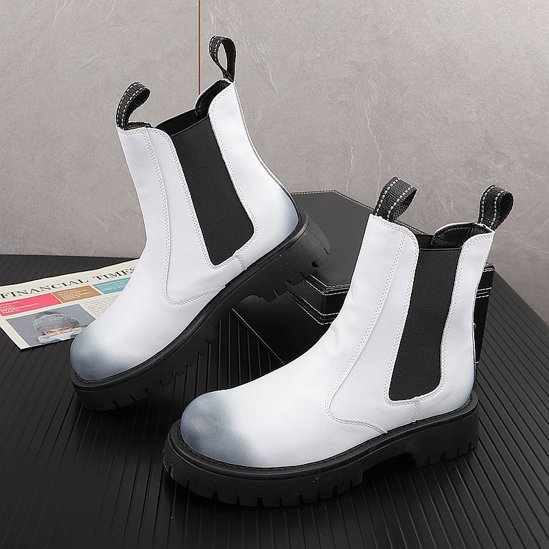 Men'S Fashion Footwear - Men Luxury Fashion Genuine Leather Boots
