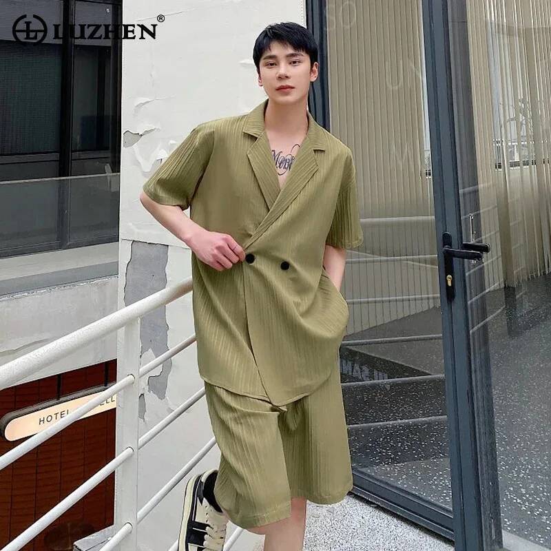 Men'S Fashion Color - LUZHEN Handsome Men's 2026 Summer Solid