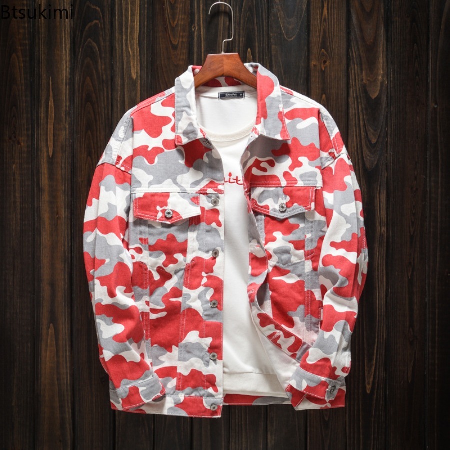 Mens Fashion Denim Jacket - Spring Autumn Men's Fashion Denim Jackets