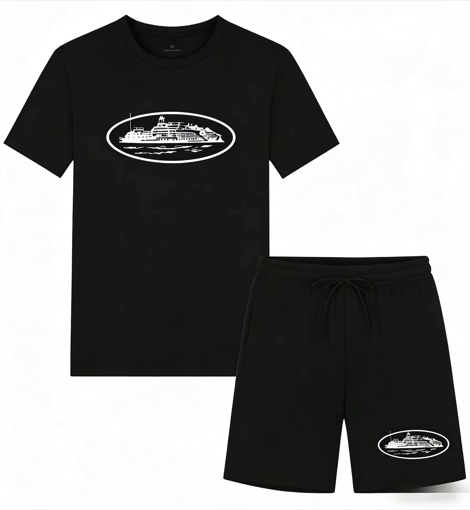 Men'S Fashion Looks - 2026 Summer New Small Boat Printed