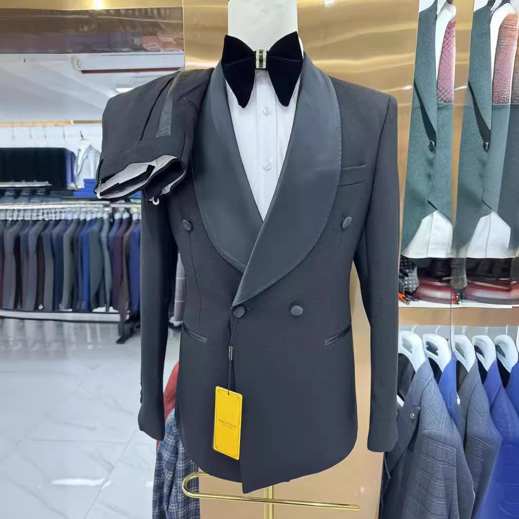Slim Fit Blazer Men - Man's Suit Elegant Set Luxury Clothing