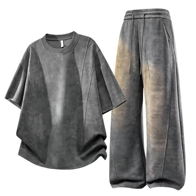 Men'S Fashion Color - Summer Fashion Solid Color American Retro