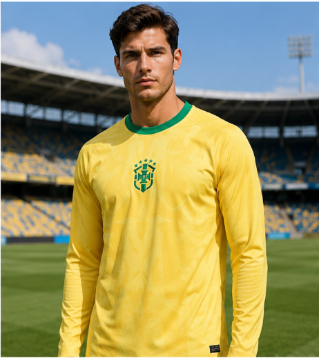 Men'S Fashion Looks - Brazil 2026 Commemorative Edition 3D Printed