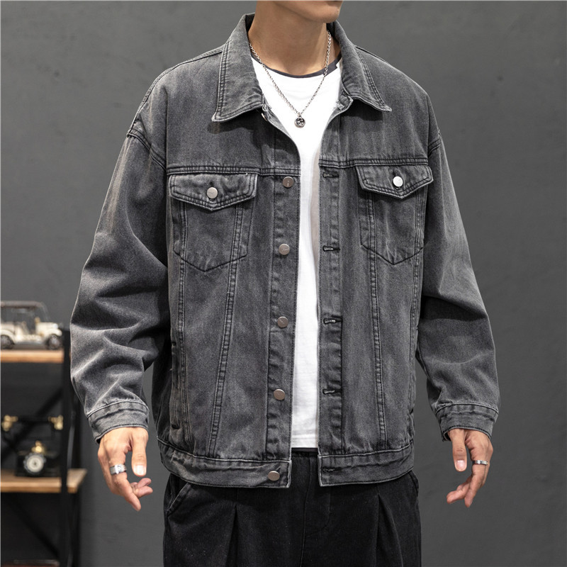 New Denim Jacket Men Vintage J - Mens Fashion Denim Jacket ulasan dan harga