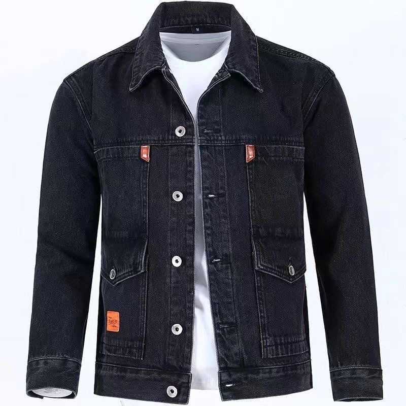 2023 Spring and Autumn New Fas - Mens Fashion Denim Jacket ulasan dan harga