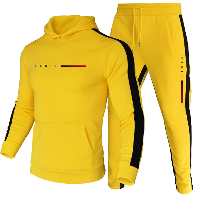 Paris Fashion Men's Hoodies Se - Men'S Fashion Color ulasan dan harga