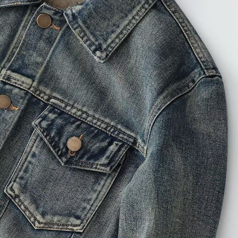 Autumn and Spring New Fashion  - Mens Fashion Denim Jacket ulasan dan harga