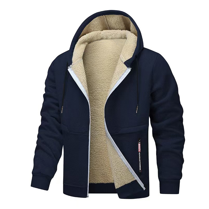 Animal Game Mens Casual Hooded - Sherpa Jacket Fleece ulasan dan harga