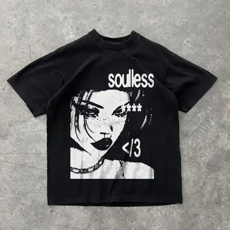 Punk Aesthetics Graphic Print  - Men'S Fashion Aesthetics ulasan dan harga