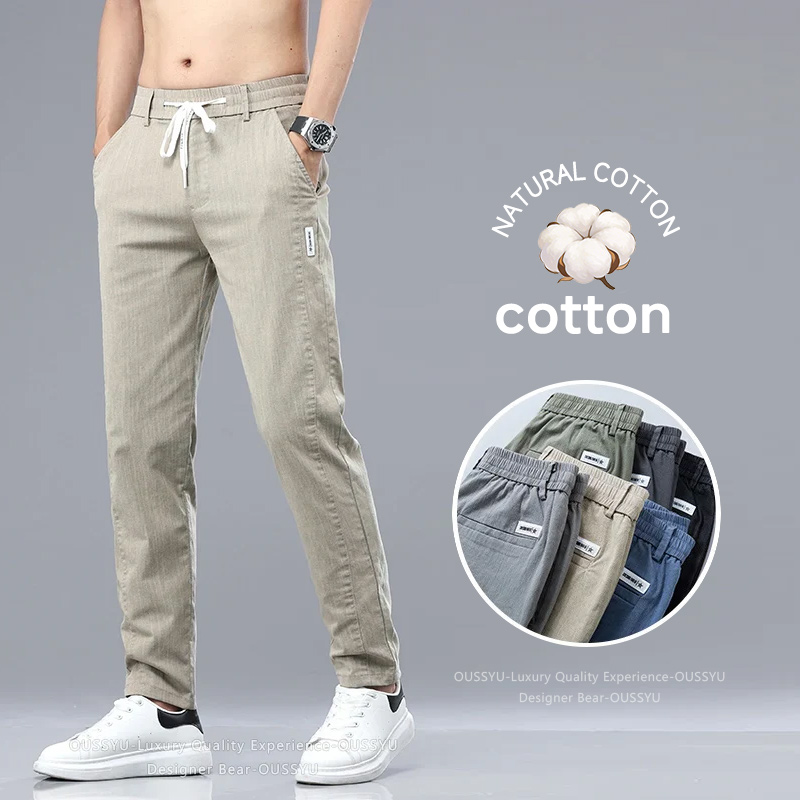 Brand Clothing 2026 Summer Men - Chino Pants Men ulasan dan harga