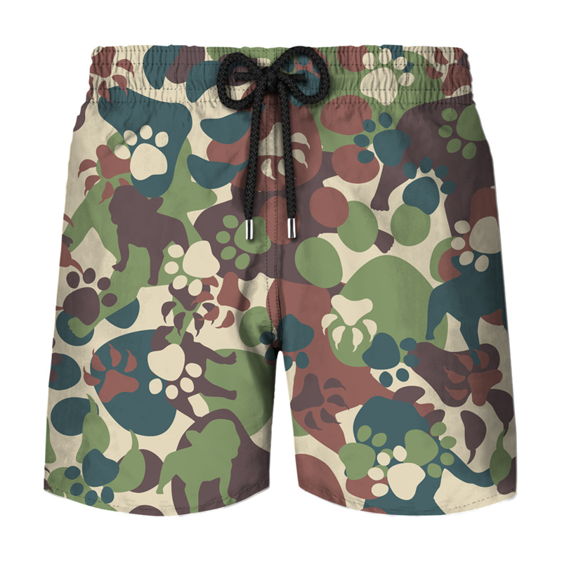 Fashion Camouflage Board Short - Mens Fashion Camo Pants ulasan dan harga