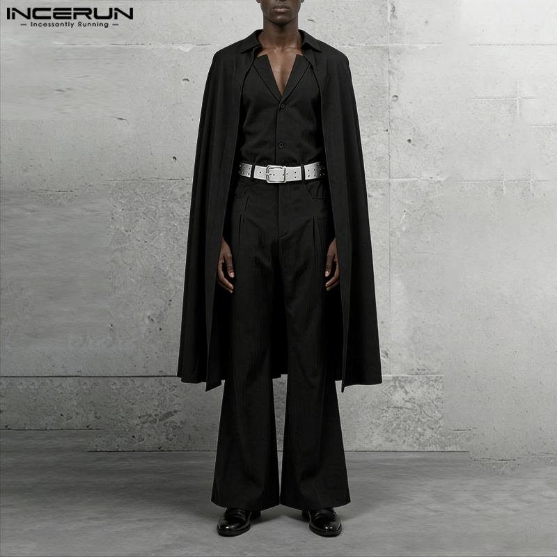 INCERUN Men Sets Solid Color L - Men'S Fashion Color ulasan dan harga