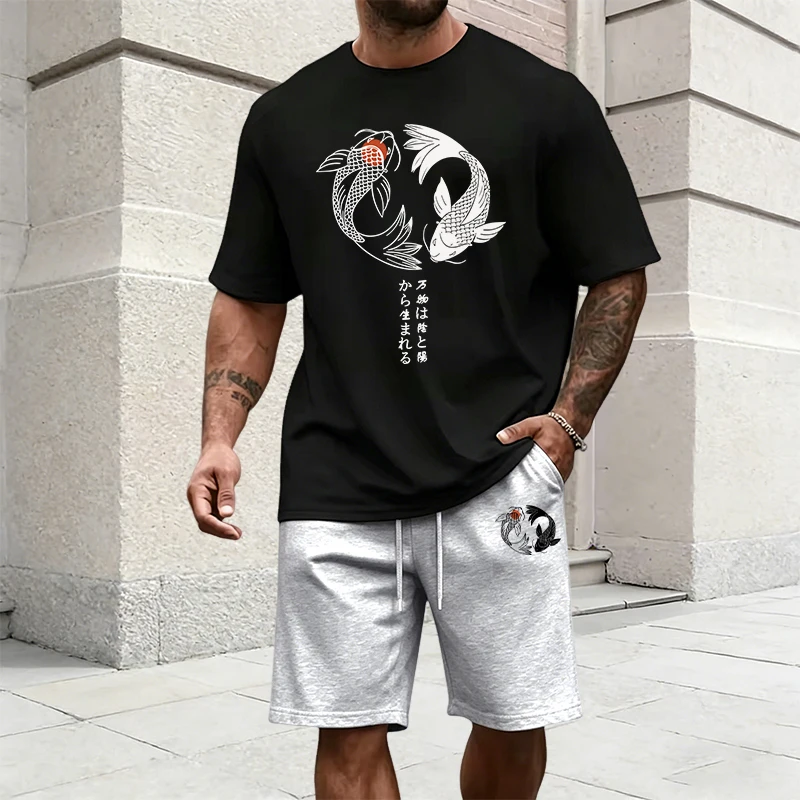 Japanese Yinyang Pattern Men's - Men'S Fashion Looks ulasan dan harga