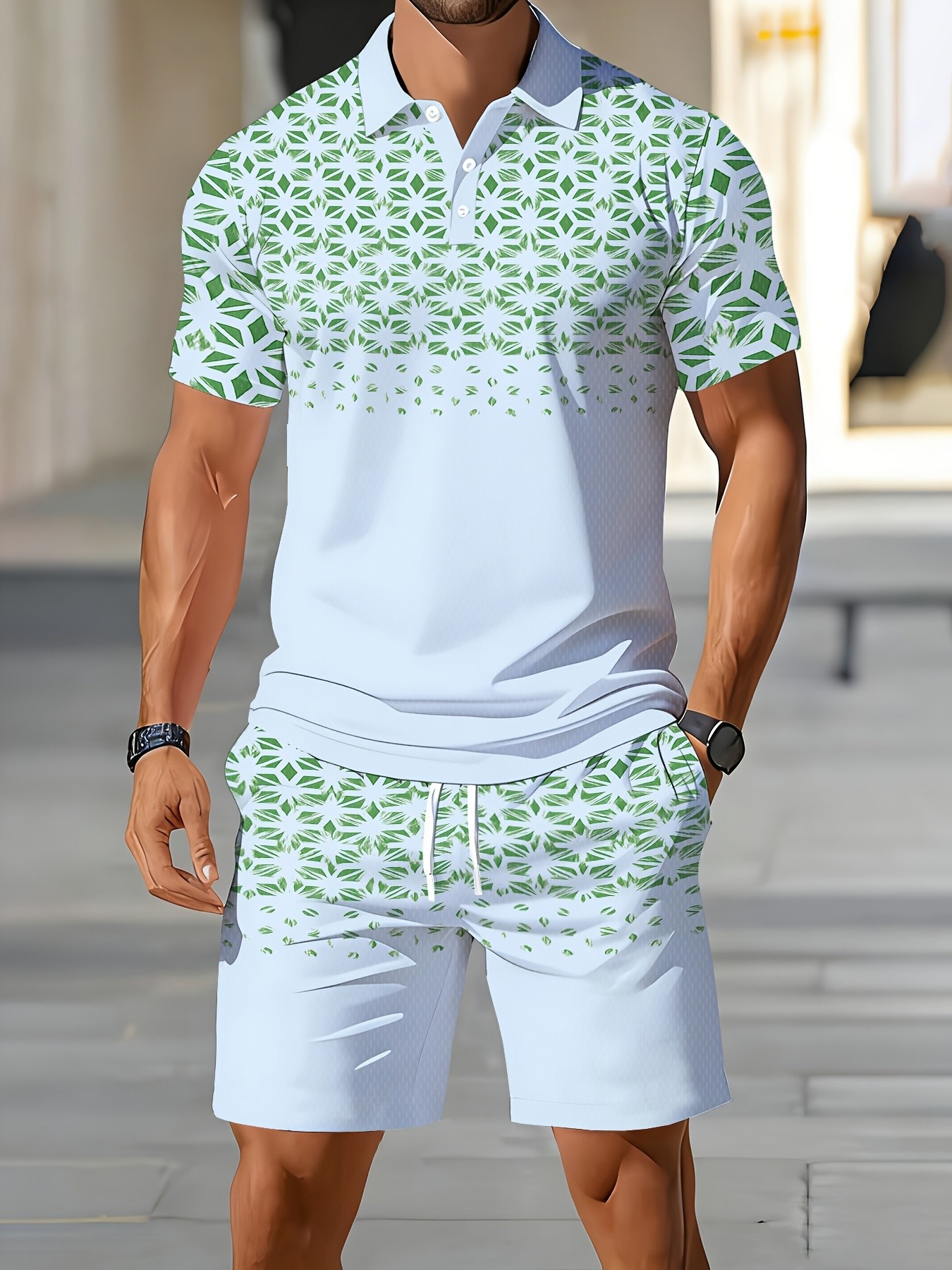 2026 Summer American Men's Pol - Men'S Fashion Polo Shirt ulasan dan harga