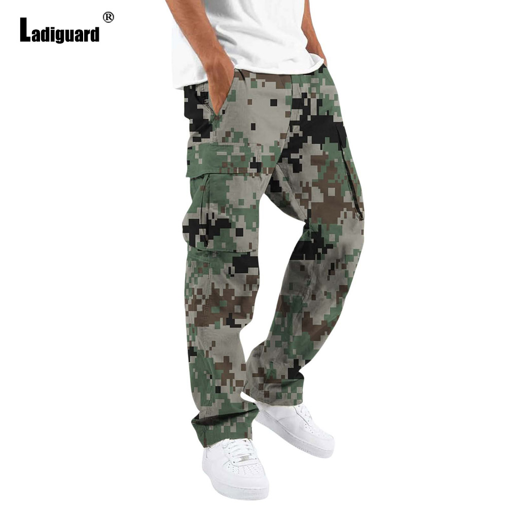 2025 Men's Stand Pocket Fashio - Mens Fashion Camo Pants ulasan dan harga