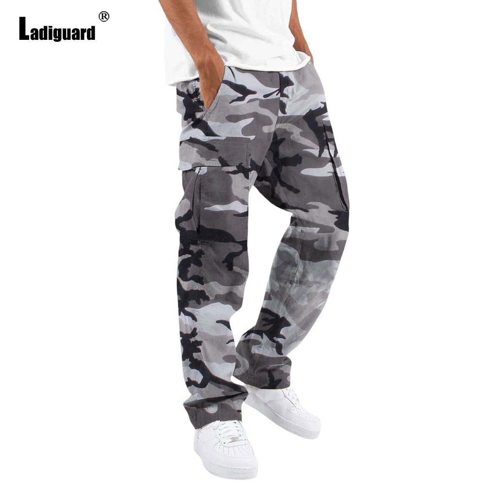 2025 Men's Stand Pocket Fashio - Mens Fashion Camo Pants ulasan dan harga