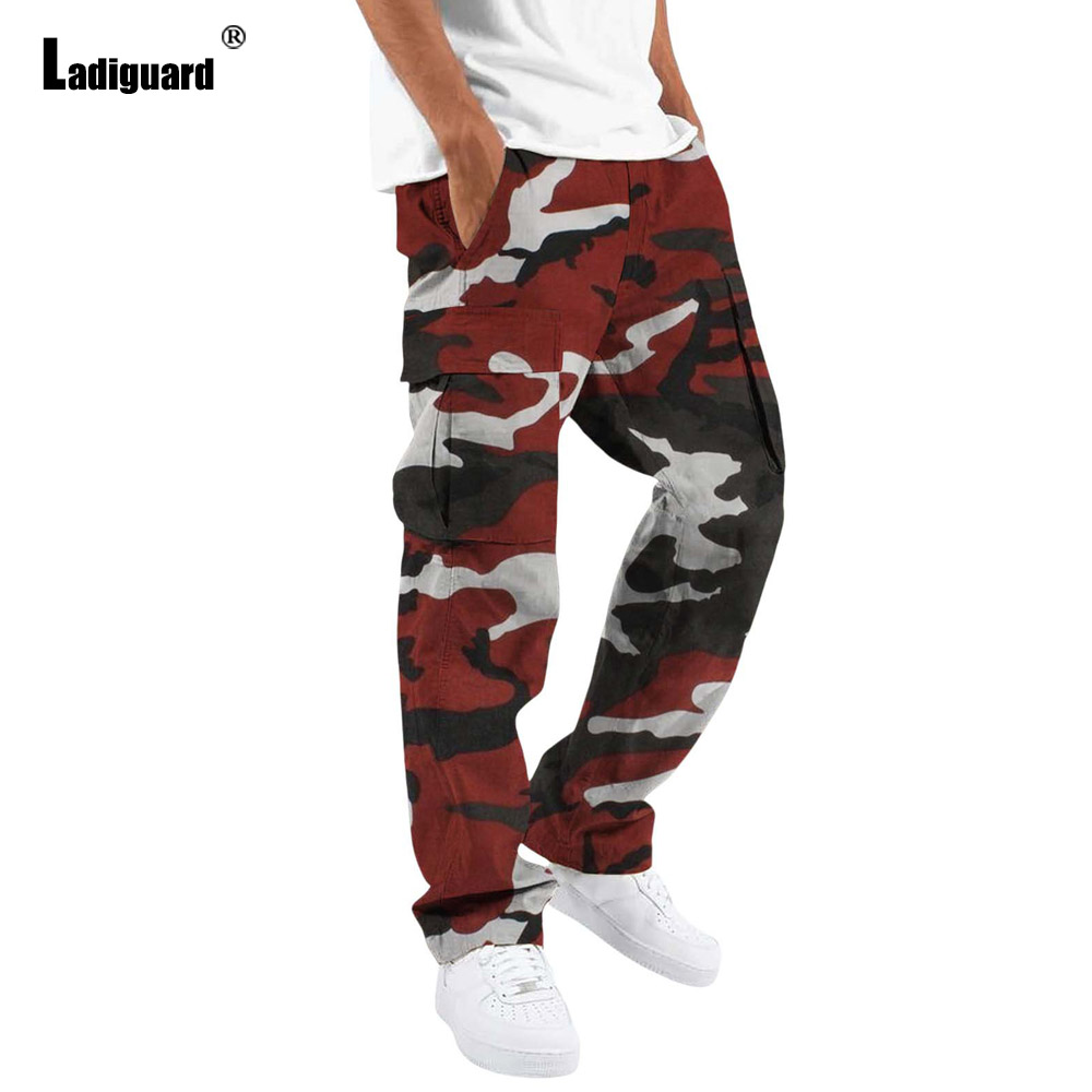 2025 Men's Stand Pocket Fashio - Mens Fashion Camo Pants ulasan dan harga