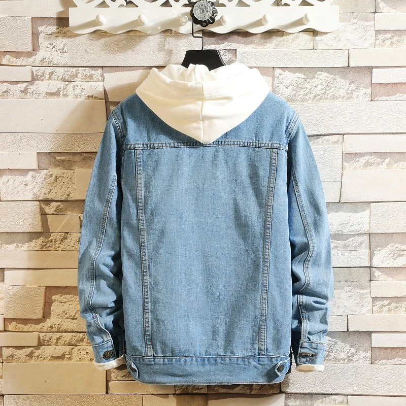 2026 Men's Dark Blue Denim Jac - Mens Fashion Denim Jacket ulasan dan harga