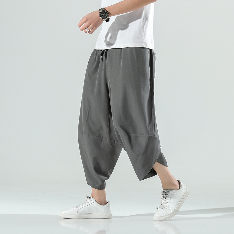 2025 Summer Men Chinese Style  - Men'S Fashion Pants 2025 ulasan dan harga