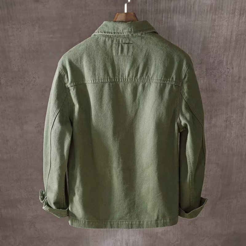 Spring and Autumn New Men's Fa - Mens Fashion Denim Jacket ulasan dan harga