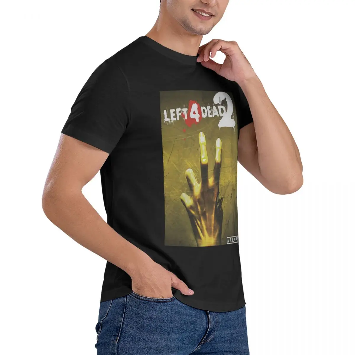 Left 4 Dead 2 T Shirt Men Fash - Men'S Fashion Aesthetics ulasan dan harga