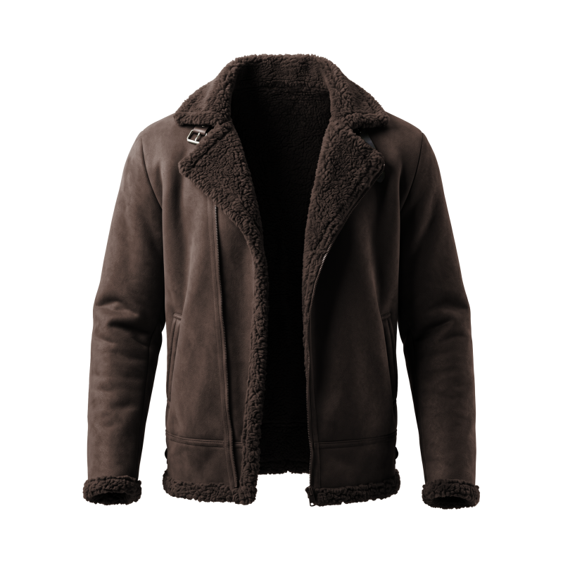 Men’s Winter Hiking Jacket Out - Sherpa Jacket Fleece ulasan dan harga