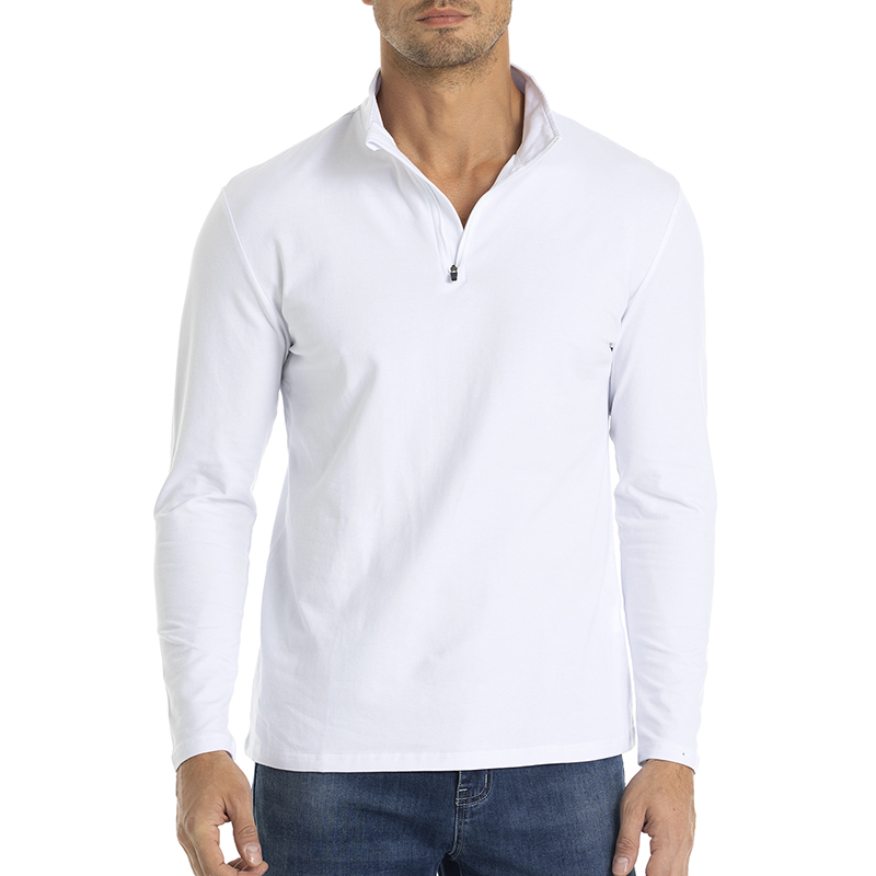 Men's 1/4 Zipper Long Sleeve S - Mens Fashion Quarter Zip ulasan dan harga