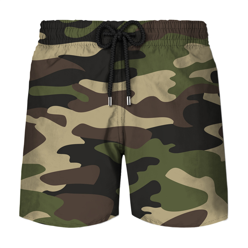 Classic Camouflage Board Short - Mens Fashion Camo Pants ulasan dan harga