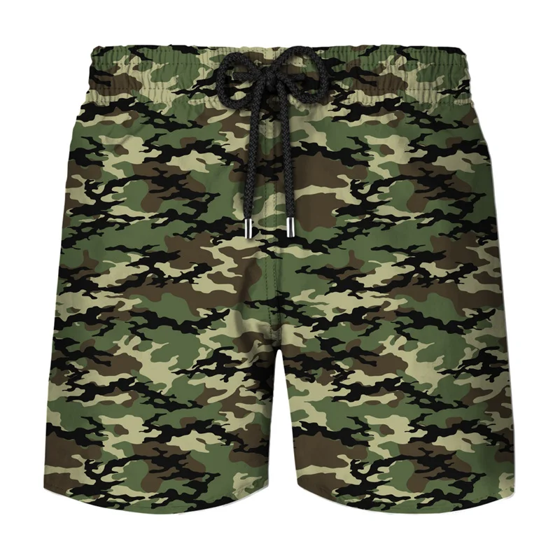 Classic Camouflage Board Short - Mens Fashion Camo Pants ulasan dan harga