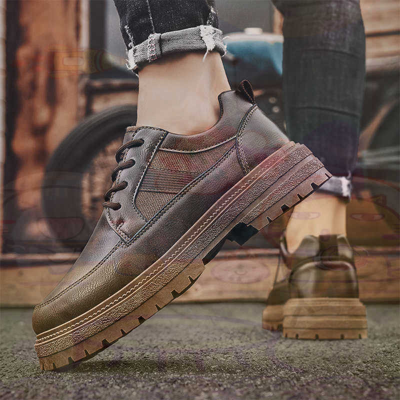 Dark Natural Leather Fashion T - Men'S Fashion Over The Years ulasan dan harga