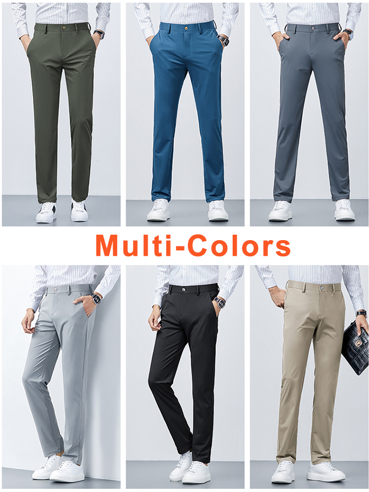 2022 New Summer Men Long Pants - Chino Pants Men ulasan dan harga