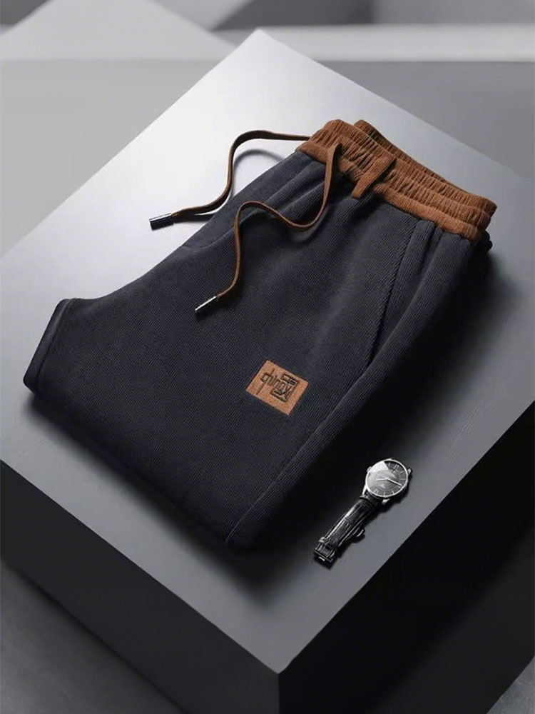 Fleece Thicken Winter Chinos T - Chino Pants Men ulasan dan harga