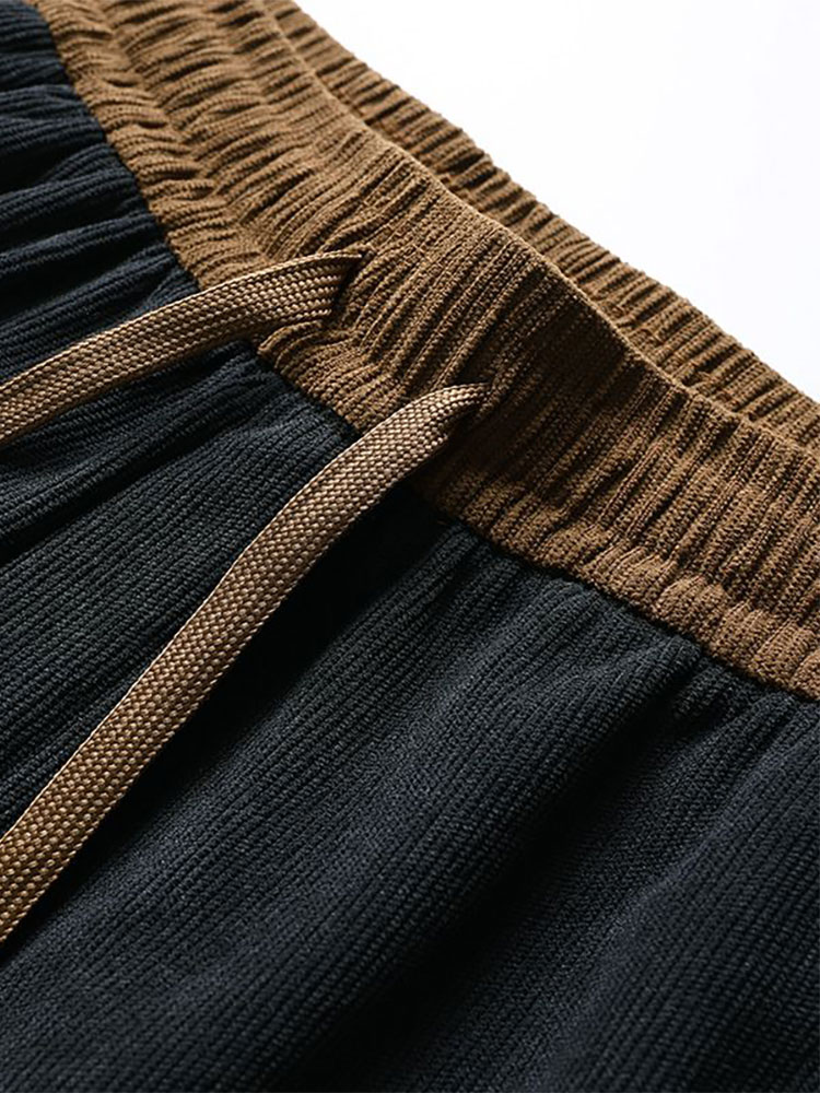 Fleece Thicken Winter Chinos T - Chino Pants Men ulasan dan harga