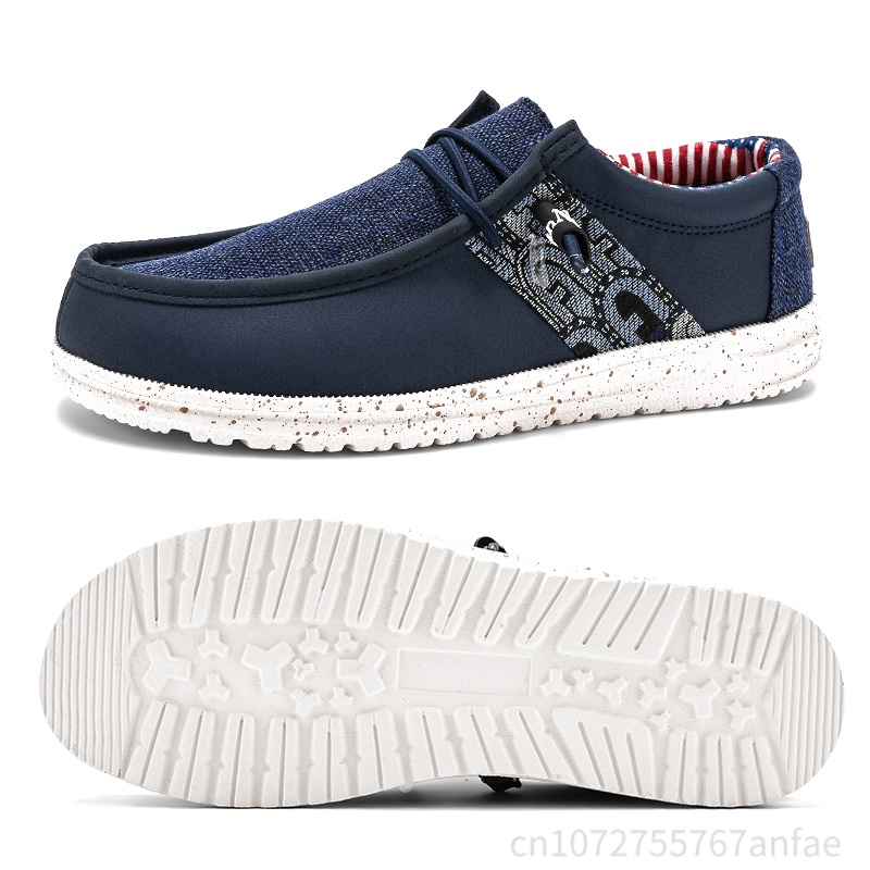 Hot Sale Blue/Black Men Loafer - Men'S Fashion Loafers Shoes ulasan dan harga