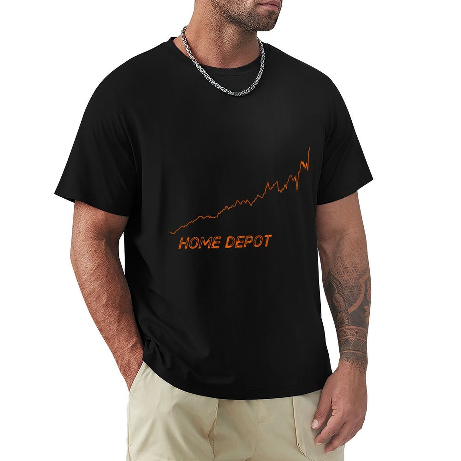 Home Depot Graph T-Shirt Summe - Men'S Fashion Depot ulasan dan harga