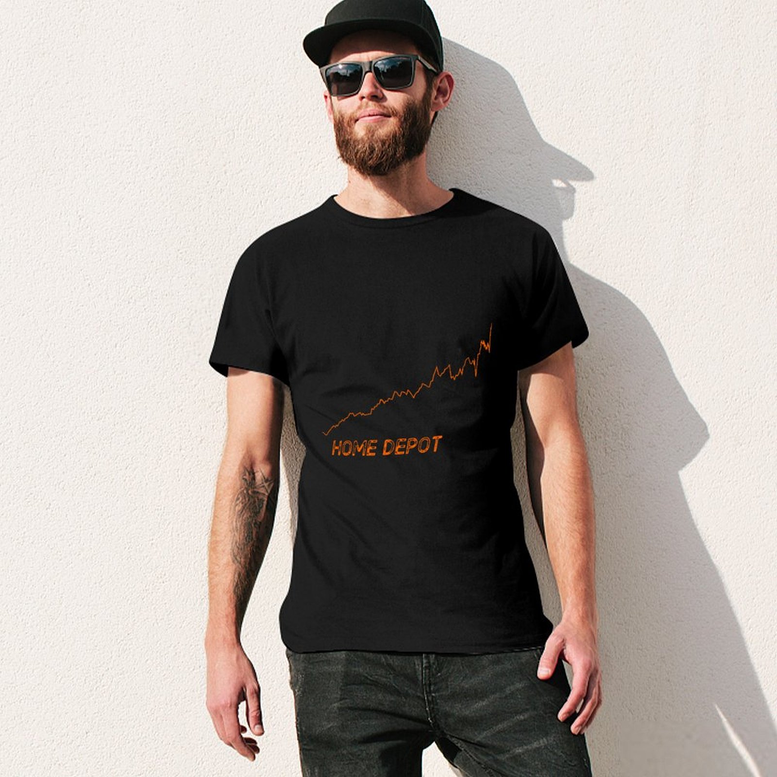 Home Depot Graph T-Shirt Summe - Men'S Fashion Depot ulasan dan harga