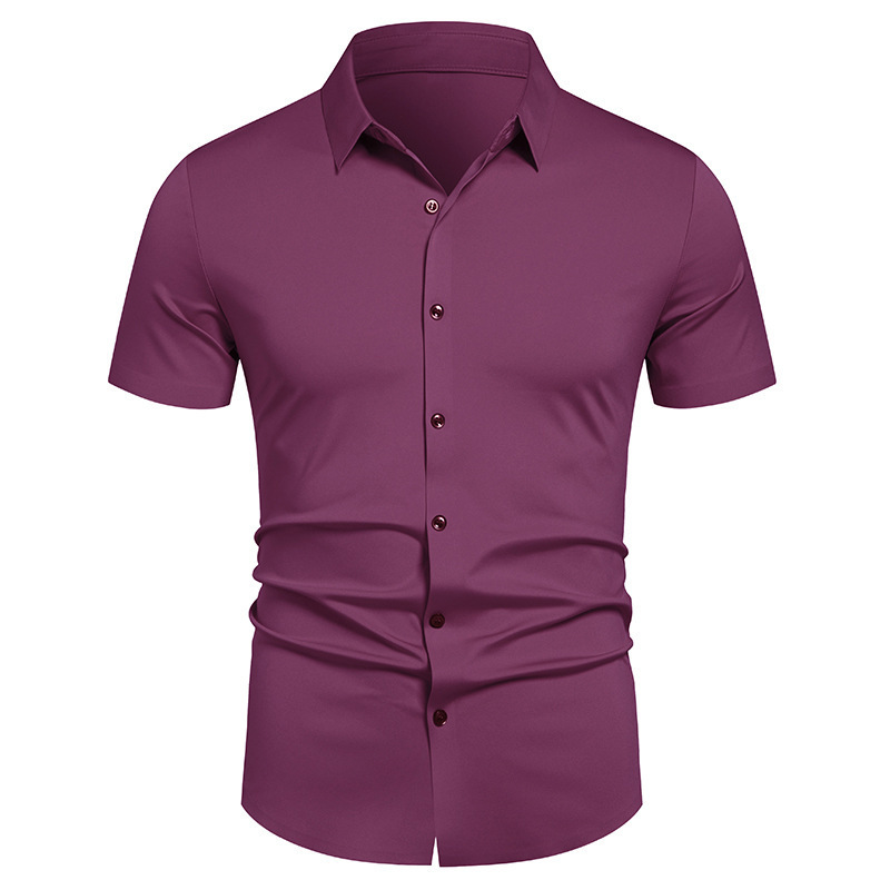 No Ironing Business Shirts Men - Men'S Fashion Color ulasan dan harga