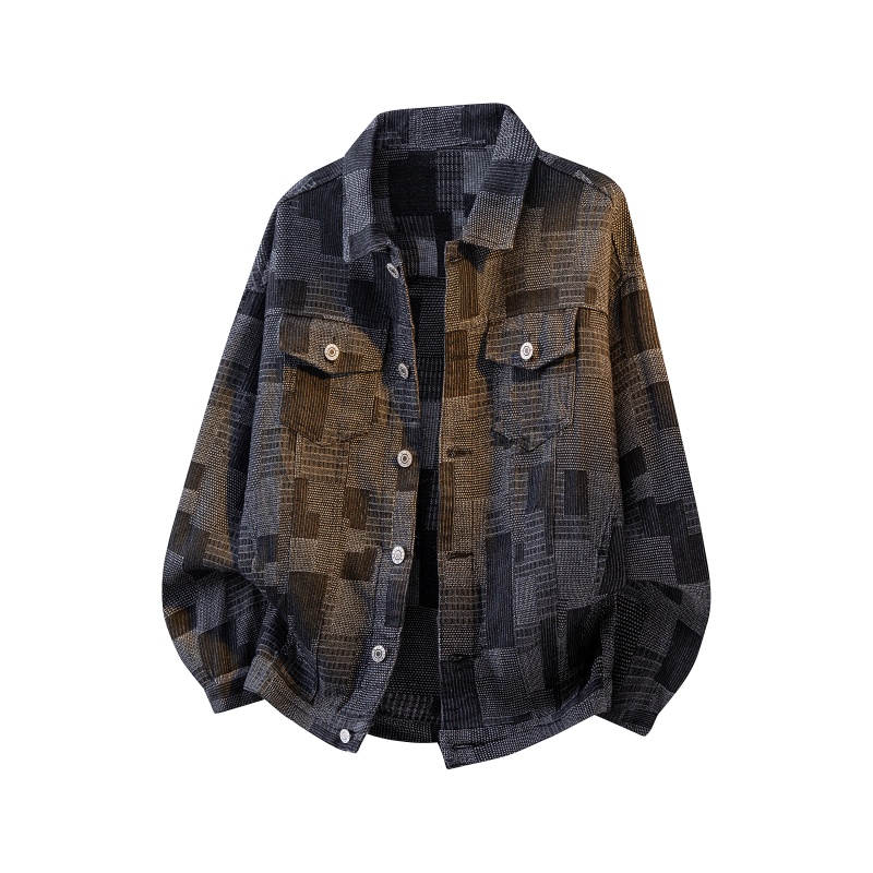 2026 Spring Men Washed Denim J - Mens Fashion Denim Jacket ulasan dan harga