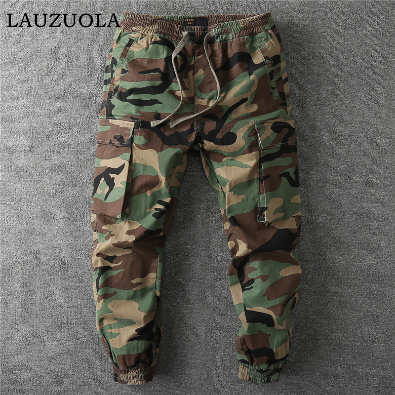 Vintage Camo Multi Pocket Carg - Mens Fashion Camo Pants ulasan dan harga