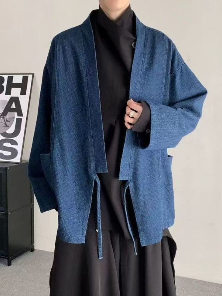Vintage Japanese Style Denim C - Mens Fashion Denim Jacket ulasan dan harga