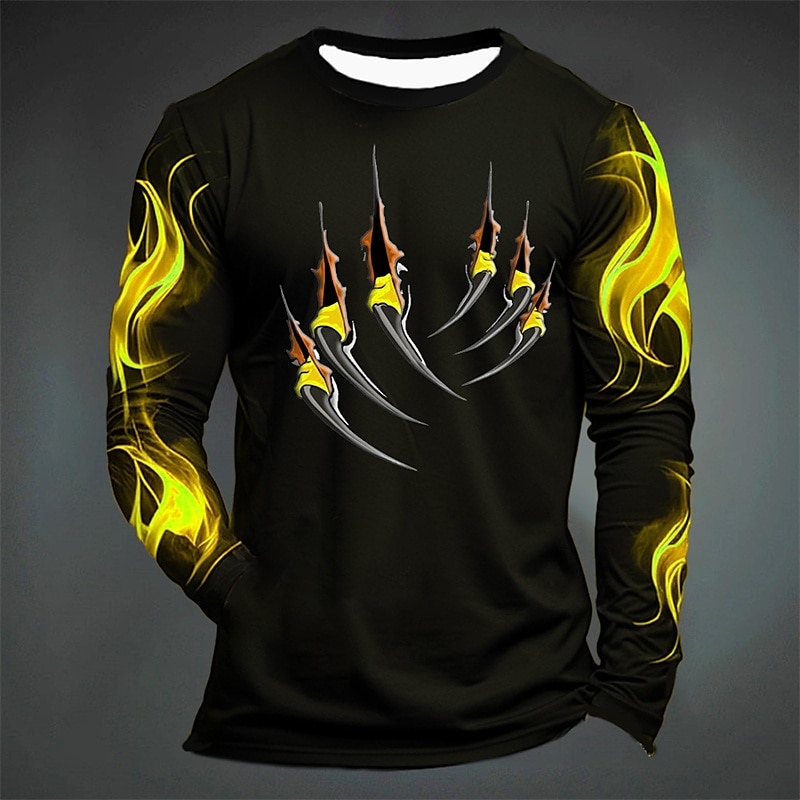 Funny Tiger Print T Shirt For  - Men'S Fashion Trends ulasan dan harga