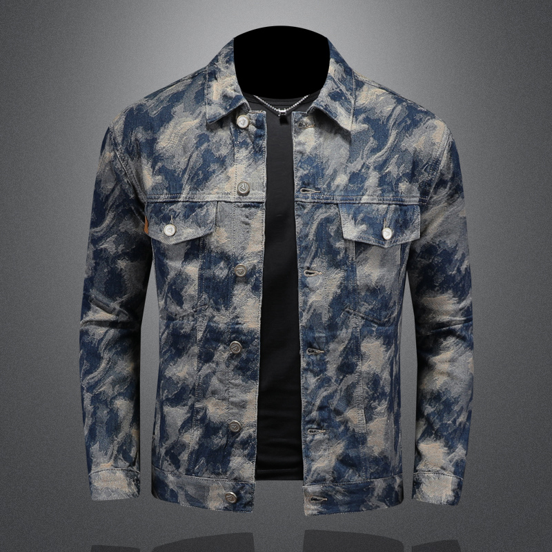 2025 Spring Vintage Denim Jack - Mens Fashion Denim Jacket ulasan dan harga
