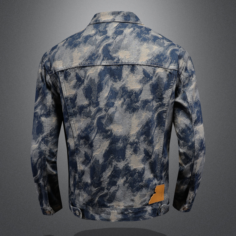 2025 Spring Vintage Denim Jack - Mens Fashion Denim Jacket ulasan dan harga