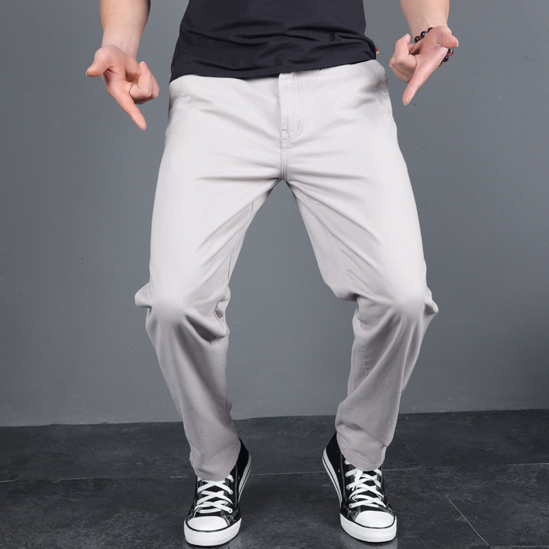 New Men's Spring Autumn Solid  - Chino Pants Men ulasan dan harga